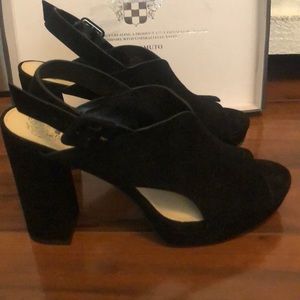 Vince Camuto peep toe heels